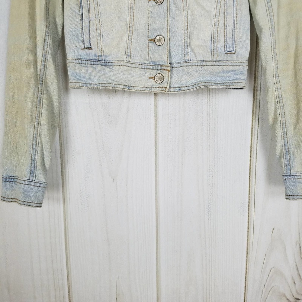Mossimo Distressed Jean Jacket - Picture 6 of 8